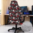 thumbnail image 4 of Uorisanigo Skull Gaming Chair Cover with Armrest Covers Scratch-Proof Computer Chair Cover Stretchable Rotating Chair Cover for Office Dormitory Decor, 4 of 8