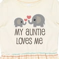 thumbnail image 4 of Inktastic My Auntie Loves Me Girls Toddler Dress, 4 of 5