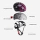 thumbnail image 3 of Cascos De Bicicleta Para Adultos, Cascos De Bicicleta Inteligentes Cascos De Bicicleta De Carretera Cascos De Ciclismo Con Luces Traseras Cascos De Adultos Para Hombres, Mujeres, 3 of 7