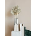 thumbnail image 5 of Serene Spaces Living Small Silver Cylinder Metal Vase, 2.25" Dia & 6" Tall, 5 of 8