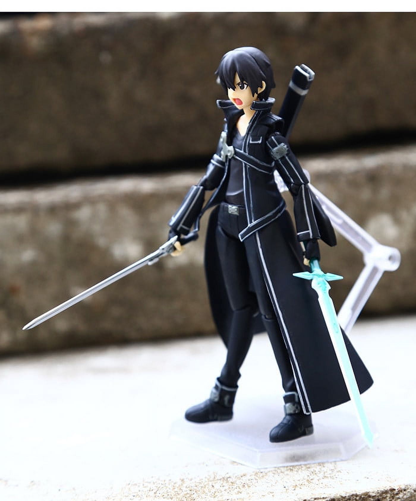 Sword Art Online Kirito Asuna Action Figures 15cm Kirito Kazuto