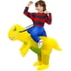 thumbnail image 1 of Disfraz inflable de unicornio y dinosaurio para niños, ropa divertida y bonita para niños y niñas, trajes de fiesta de actuación de Navidad y Halloween, 1 of 1