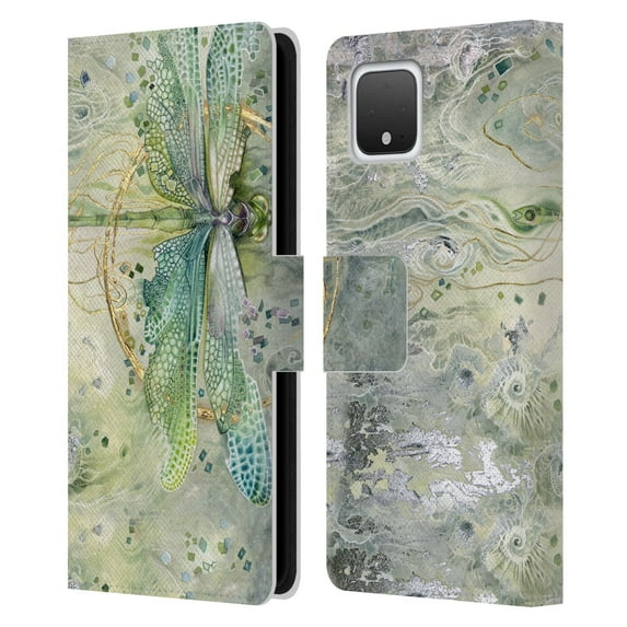 Head Case Designs Officially Licensed Stephanie Law Immortal Ephemera Transition Leather Book Wallet Case Cover Compatible with Google Pixel 4