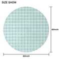 thumbnail image 6 of Fashionable Round Tablecloth 70x70in(178x178cm) – Waterproof Polyester Table Cover with Full Print Design, Wrinkle Resistant & Washable for Kitchen Dining Party Decor, 6 of 6
