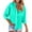 Mint Green, variant on YLHFASHION Linen Shirts For Women With Pockets Long Sleeve Down Shirt Blouse Loose Fit Vacation Beach Work Tops Clothes Clearance Items Women Shirts