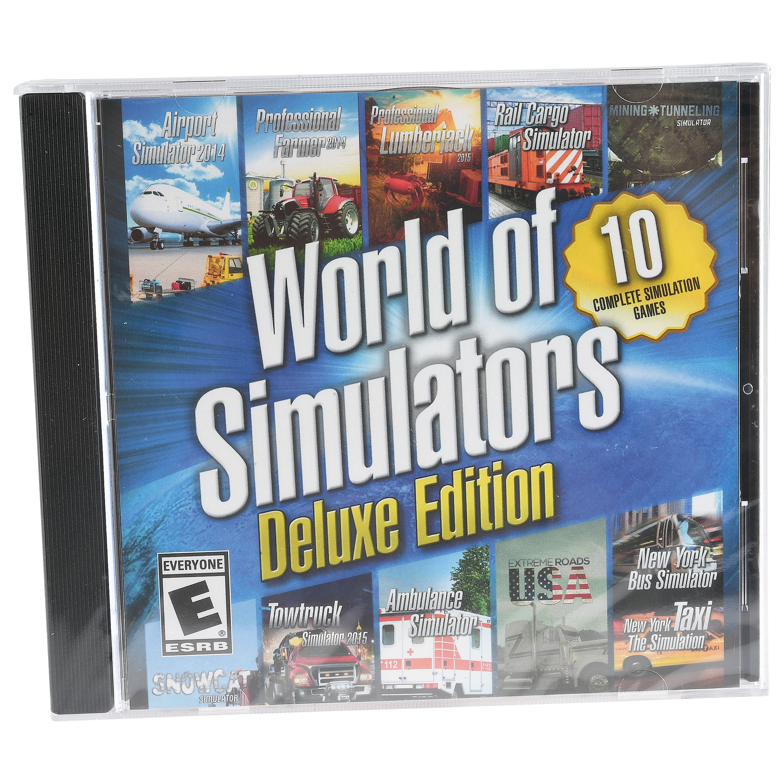 World Of Simulators Deluxe Edition 10 Games Collection Cd