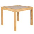 thumbnail image 2 of Mesa de madera barnizada Duduk para niños y niñas gris Duduk  1MES-OSL, 2 of 2