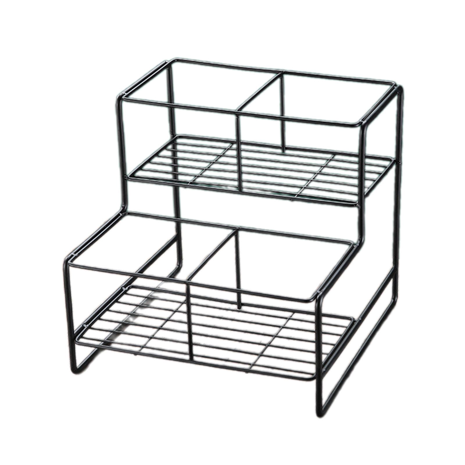 Fiocias Coffee Syrup Rack Organizer, Coffee Syrup Dispenser, Spice Rack, Dressing Bottle
