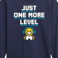 thumbnail image 3 of Instant Message - Gamer Just One More Level - Toddler & Youth Long Sleeve Graphic T-Shirt, 3 of 6
