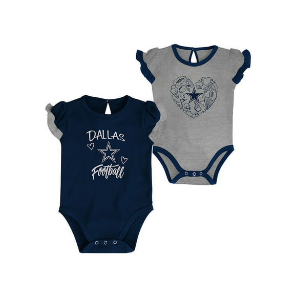 Dallas Cowboys Baby Too Much Love 2PK Set