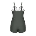 thumbnail image 2 of qucoqpe Summer Tankini Swimsuits for Women Fashion Solid Color Adjustable Strap Two-Piece Modest Bathing Suits Beach Vacation Swimwear with Boyshorts, 2 of 8