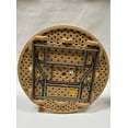 thumbnail image 3 of 60 inch Rhino Resin Round Folding Table w/Umbrella Hole - Tan, 3 of 5
