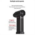 thumbnail image 3 of Soplador de Aire Eléctrico de 110.000 RPM, Motor Sin Escobillas, Ventilador Turbo de Mano, Soplador Potente, Secador de Aire Recargable., 3 of 8