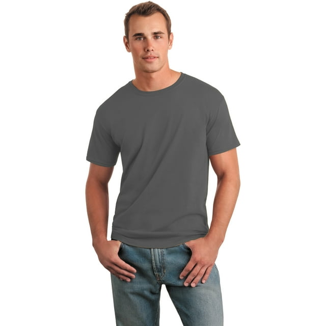 Gildan T-Shirt à Manches Courtes pour Hommes en Coton 100 pour Cent. 64000