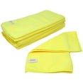 thumbnail image 1 of Set Of 10 Yellow Microfiber Cloths 40 X 40 Cm Microfiber Microfiber Cleaning Cloths, 1 of 3