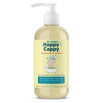 Dr. Eddie's Happy Cappy Daily Shampoo & Body Wash for Dry, Itchy, Sensitive, Eczema-Prone Skin, 8 oz