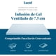 thumbnail image 3 of Lucid - Colchoneta de Memory Foam con Gel Refrescante - Sobrecolchón Ventilado 7.5 cm - Topper Suave y Acolchado para Colchón - Queen, 3 of 6