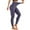 5# Purple, variant on Women's High Waisted No Front Seam Leggings - Tummy Control Full Length Yoga Pants for Workout & Daily Wear Black S 22" Inseam