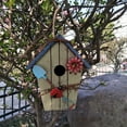 thumbnail image 3 of OAVQHLG3B Bird Houses for Outside,Wooden Birdhouse Hanging for Outdoor Garden Patio Decoration Bird Hut Nest Box for Wren Sparrow Hummingbird, 3 of 3