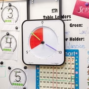 TIME TIMER MAX - Extra-Large 17 Visual Analog Timer, 8-Duration Settings, Interchangeable Faces