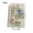 thumbnail image 4 of tredstone 47pcs Picture Hanging Kit Wooden Frame Wall Mounting Hooks Nails Picture Hanging Wire Kit, 4 of 6