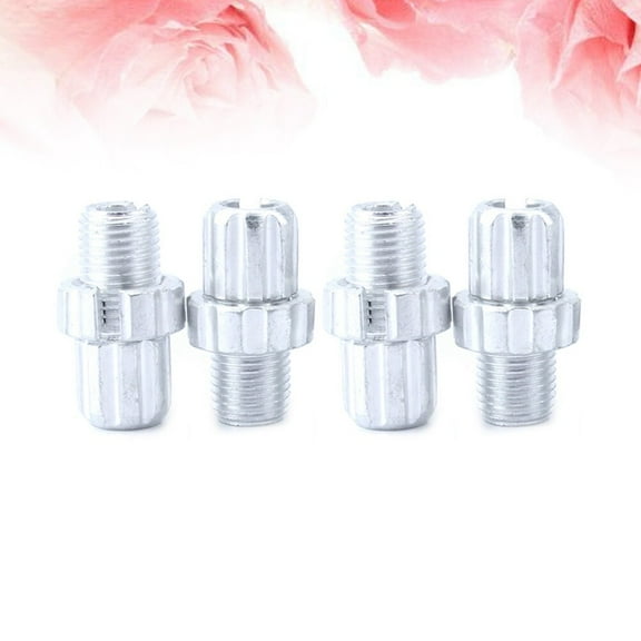 Topbathy Adjuster Bolt Screw Aluminium Bike Brake Lever Adjuster Silver 4Pcs