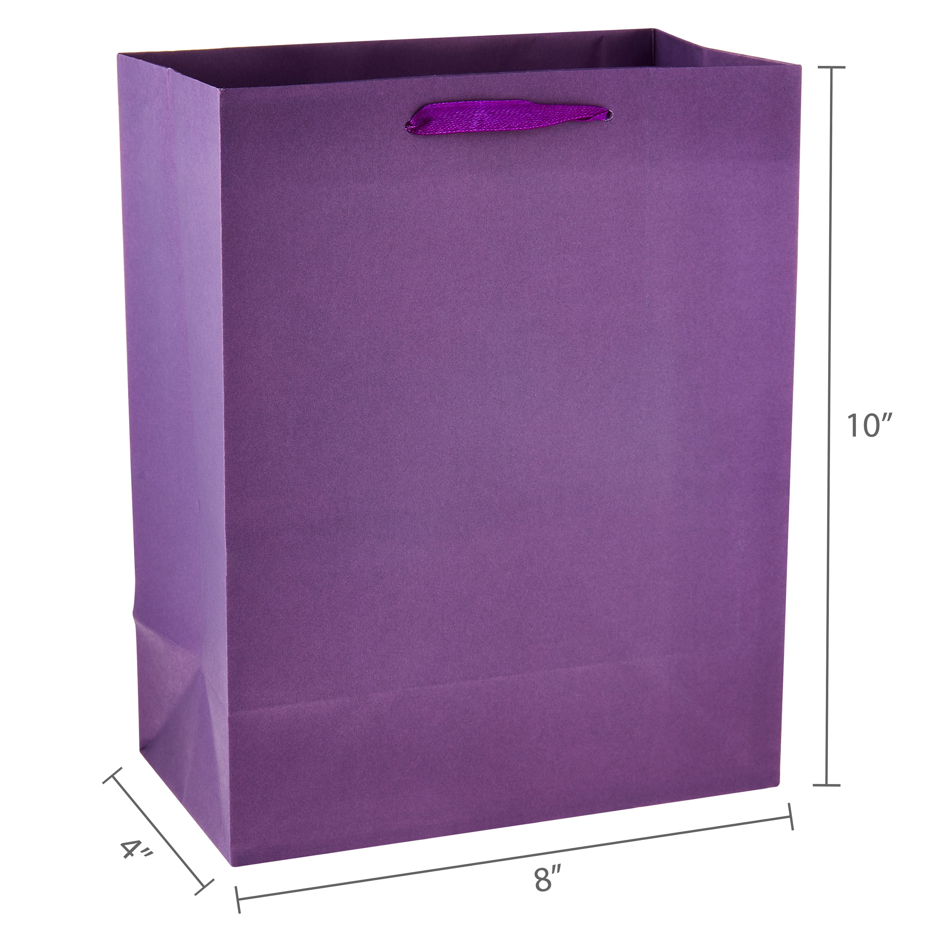 Hello Hobby Large Multicolor Paper Bags, 8" x 10", 13 Count