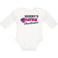 thumbnail image 3 of Inktastic Mommy's Little Cheerleader with Megaphone and Pom Poms Girls Long Sleeve Baby Bodysuit, 3 of 5
