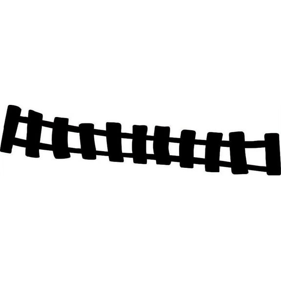 Black Wooden Step Ladder Vector Cartoon Character Wall Art Sticker Vinyl Decals Girls Boys Children Kids Room House Wall Decor Removable Sticker Peel and Stick (10x8 inch)