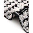 thumbnail image 6 of Contemporary Drop Collection Area Rug in Charcoal Color and Rectangle, Runner Shape, 6 of 8