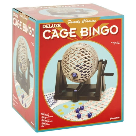 Pressman - Bingo: Deluxe Cage (Best Casino Slots Bingo And Poker)