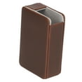 thumbnail image 2 of Oubit Portable Cigarette Box,Plain Grain PU Leather Portable Cigarette Case Cigarette Case Cutting-Edge Features, 2 of 9
