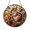 Acrylic 3.5 Inch, variant on Vibrant Autumn Tiny Chipmunk Suncatcher Hanging Accent For House Glass