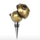 thumbnail image 4 of Tapón de búho Tapón de botella de vino Material de hierro Sello hermético Decorativo Gato Tooarts  escultura de hierro, 4 of 7