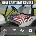 thumbnail image 3 of Whosucclay American Flag Design Golf Cart Seat Protector, Anti-Fade Cover Blanket Cushion Cover Washable Practical Storage Pockets Towel for 2 Person Golf Cart Seat, 3 of 7