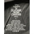thumbnail image 2 of Disney Junior's Tim Burton's Nightmare Before Christmas Jack Skellington Face T-Shirt, Black, Gal's Medium, 2 of 2