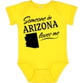 thumbnail image 3 of Inktastic Someone in Arizona Loves Me Boys or Girls Baby Bodysuit, 3 of 5