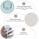 thumbnail image 4 of Foam Dispenser Flower Shape Transparent Foaming Vacuum Pump Refillable Liquid Foam, 4 of 5