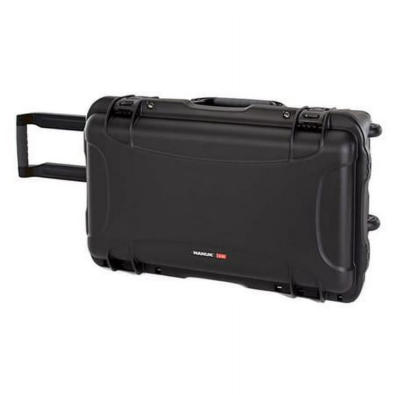 Wheeled Series 938 Lightweight NK-7 Resin Waterproof Hard Case with Padded Divider, Black