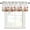 White, variant on Red Poppy Valances for Windows Farmhouse Kitchen Curtains Valances Rod Pocket Valance Curtains for Windows Spring Farmhouse Country Flower Leaf Plant Window Valances for Bathroom Bedroom 60"x18"