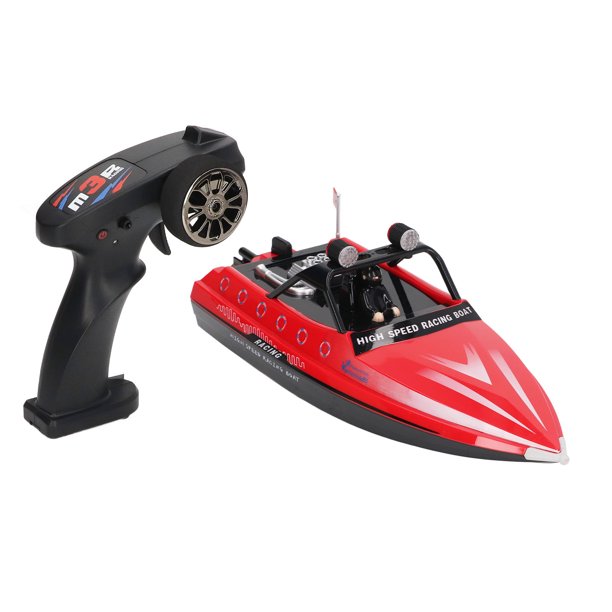 Barco RC, Bote RC Eléctrico de Alta Sensibilidad de 16 km/H Contra Colisión para Estanque