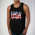 thumbnail image 1 of Camiseta sin mangas de cuello redondo para hombre, ropa de ocio, fitness, para el hogar, pijamas, camiseta con estampado de moda a color, blusa deportiva de poliéster para hombre, 1 of 5