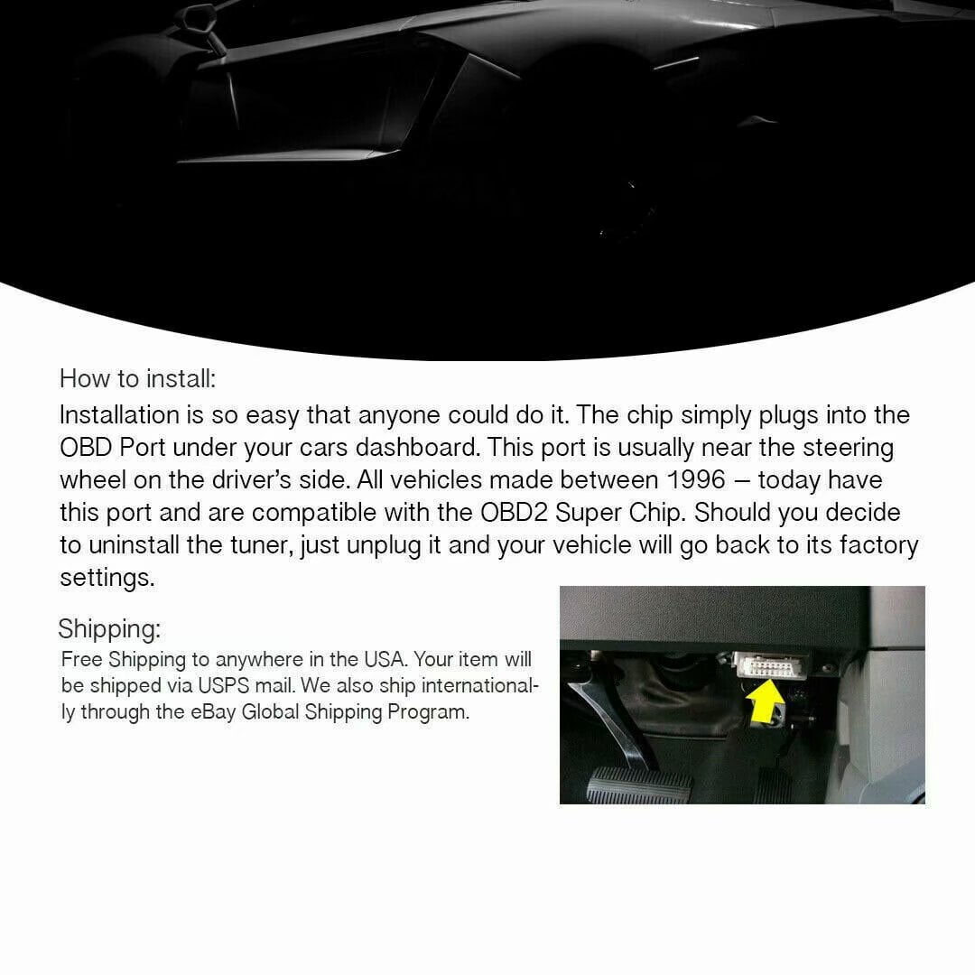Super Tune Performance Tuner Chip For Charger Power Tuning Programmer Walmart Com Walmart Com