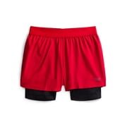 Boys 2-in-1 Training Shorts with Compression Liner, Sizes 4-18