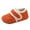 Orange, variant on Kids Slippers Girls Soft Sole Boots Comfortable Warm Fashion Toddler Winter Footwear Cozy Non- Flexible Sole Design Size:9.5