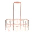 thumbnail image 6 of Rose Gold Iron Beer Bottle Holder Portable Storage Rack for Home 6.5"x4.3"x8.7", 6 of 8