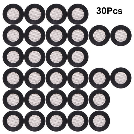 Raindrops 30 Pcs Rubber Flat Gaskets O- Washer Rings Plumbing Faucet Washer Sealing Rings