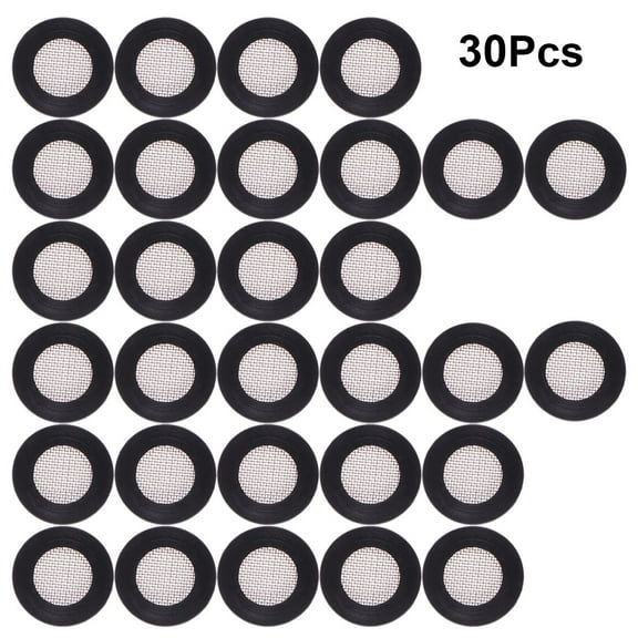 Raindrops 30 Pcs Rubber Flat Gaskets O- Washer Rings Plumbing Faucet Washer Sealing Rings