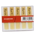 thumbnail image 4 of Labymos Lade 10pcs Pieces Reed Strength 2.5 2-1/2 Reed Bamboo for Traditional bB Clarinet Accessories, 4 of 7