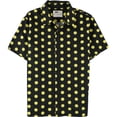 thumbnail image 1 of Elevenparis Hombre Smiley Button Up Shirt negro L, 1 of 2